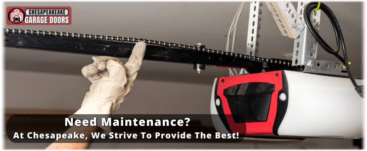 Garage Door Maintenance Chesapeake